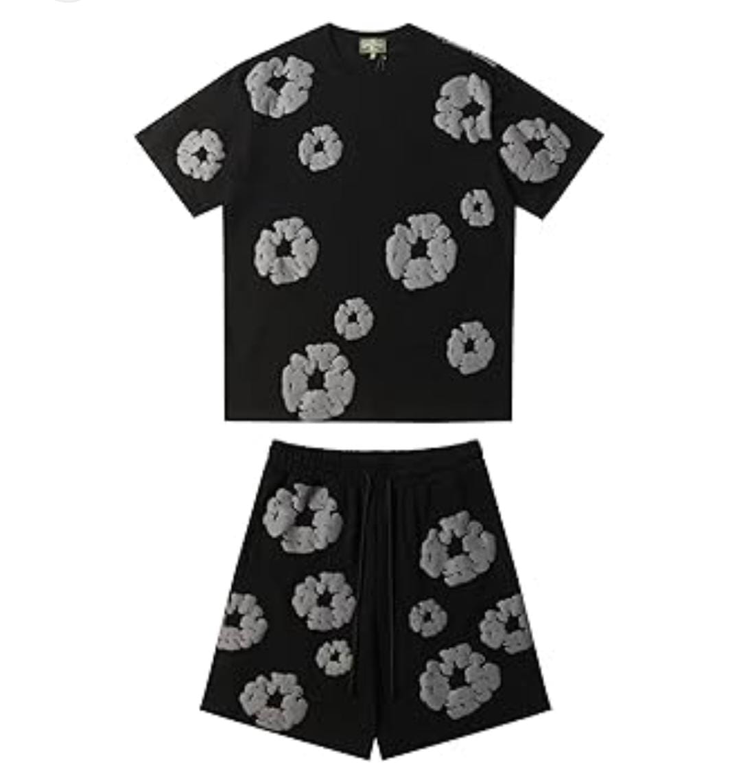 Denim Tears Short Set - Black