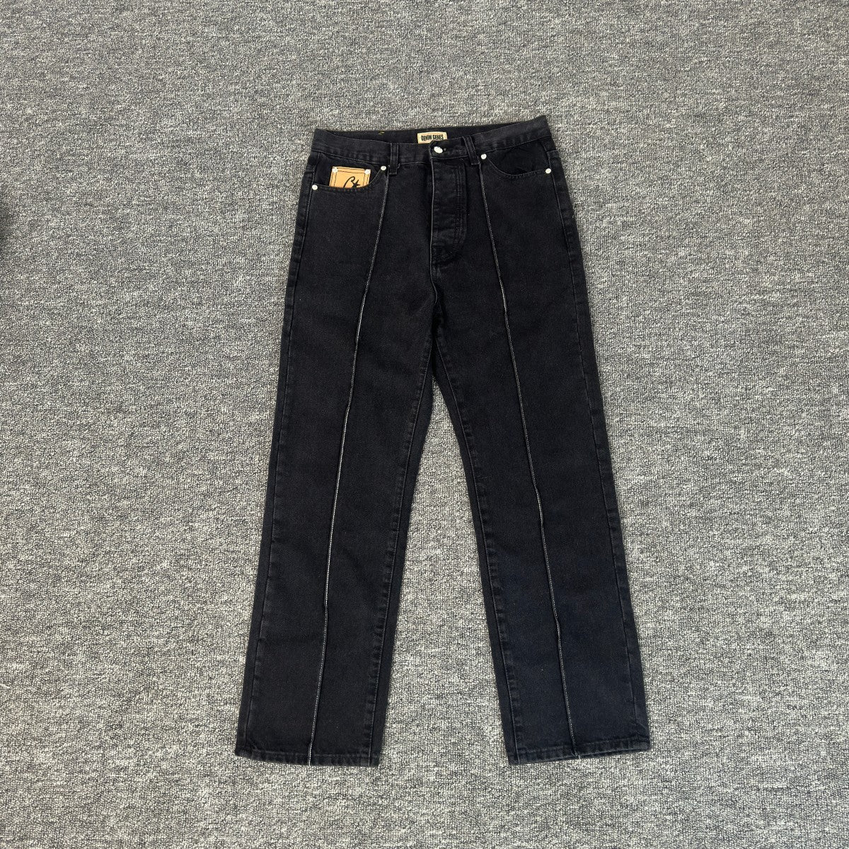 Corteiz C Star Jeans - Black