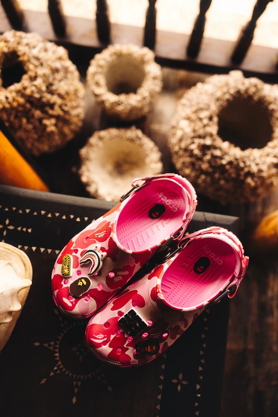 Crocs x Bape “Pink”