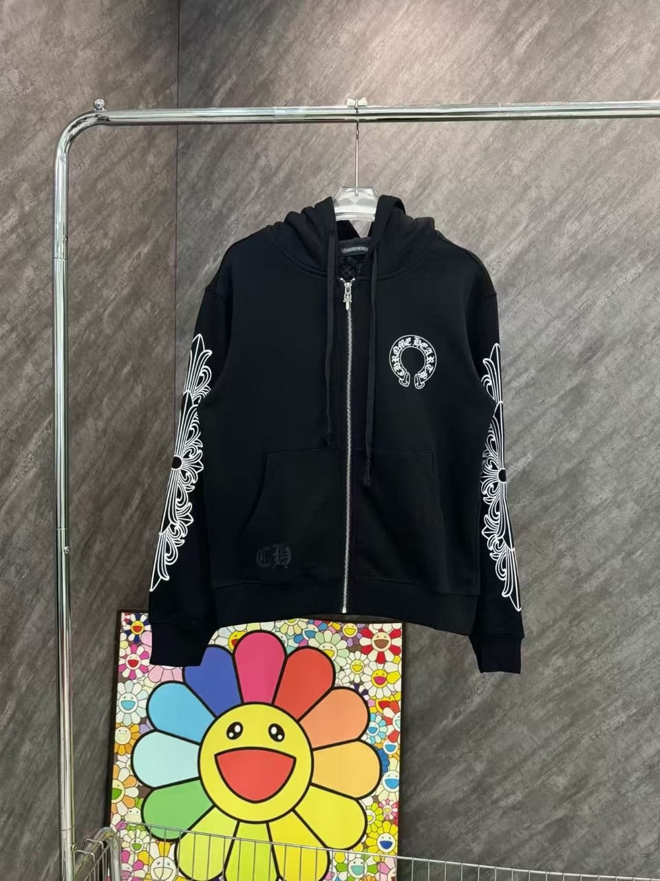 Chrome Hearts Zip Up Jacket