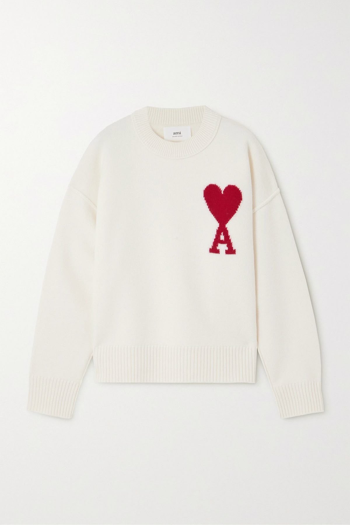 Ami Paris Sweater - White
