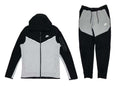 Nike Tech Fleece Tracksuit “Grey/Black”