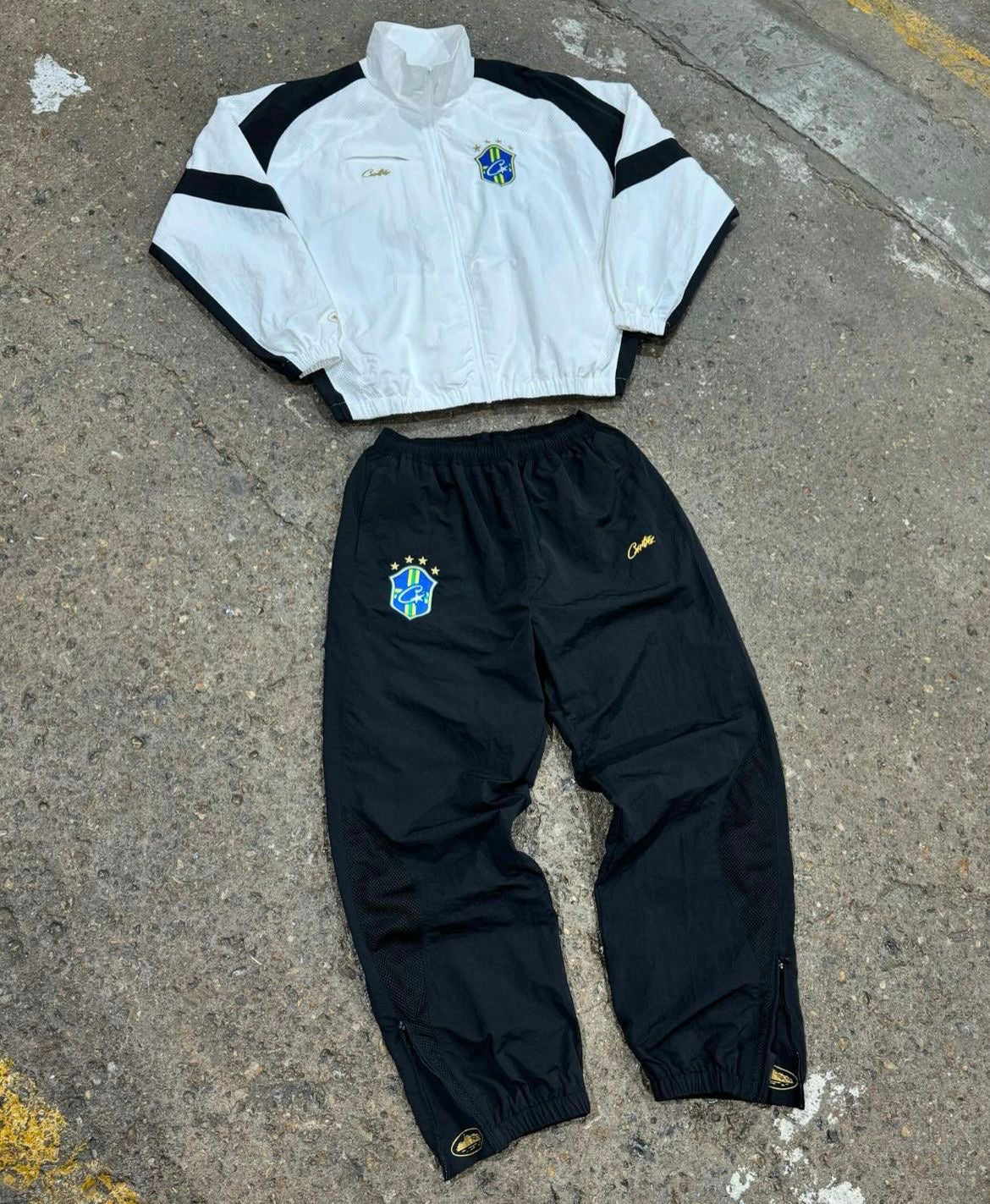 CORTEIZ RTW Brazil Tracksuit - WHITE