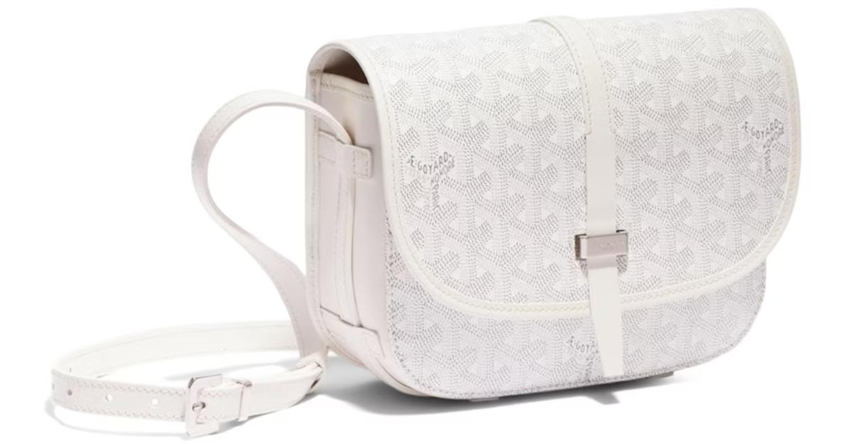 Goyard Crossbody Bag - White