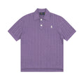 Polo Ralph Lauren Knitted T-Shirt - Purple